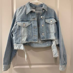 Light denim jacket